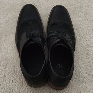 Alfred Classic Black Men's Dress Shoes